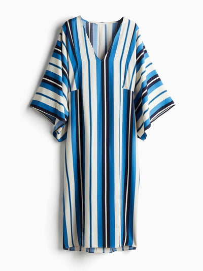 H&M V-neck kaftan dress at Collagerie