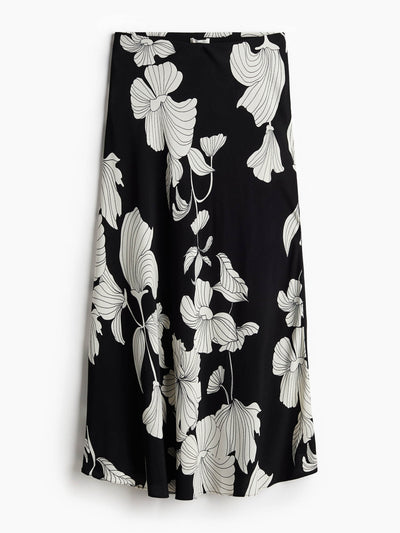H&M Viscose crêpe skirt at Collagerie