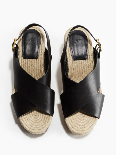 H&M Wedge-heeled espadrilles at Collagerie