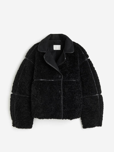 H&M Teddy jacket at Collagerie