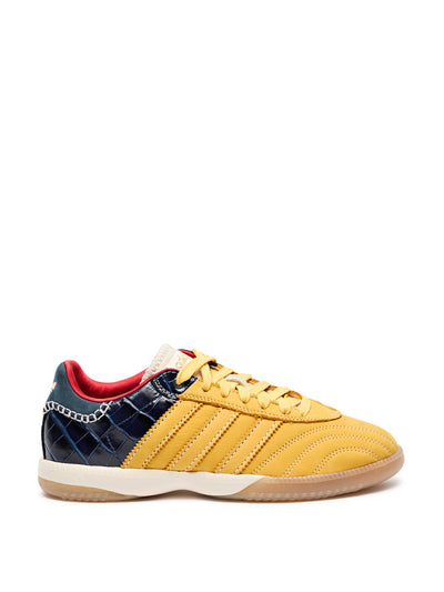 Adidas X Wales Bonner Samba panelled suede sneakers at Collagerie