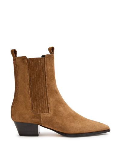 Aeyde Agata 35 suede ankle boots at Collagerie