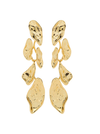 Alexis Bittar Mosaic 14kt gold-plated drop earrings at Collagerie