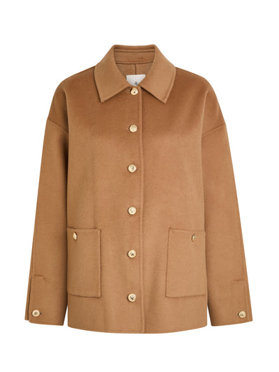 Anine Bing Luca wool and cashmere-blend jacket at Collagerie