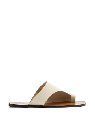 ATP Atelier Rosa leather thong sandals at Collagerie