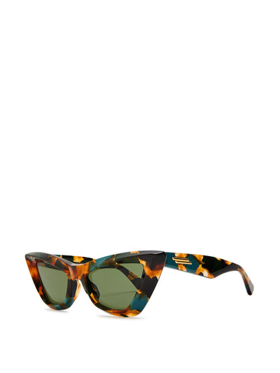 Bottega Veneta Tortoiseshell cat-eye sunglasses at Collagerie