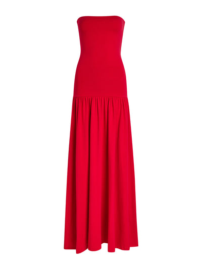 By Malene Birger Marciella strapless stretch-cotton maxi dress at Collagerie