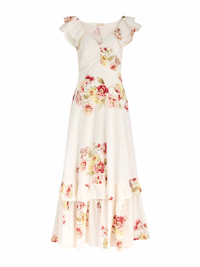 Bytimo Floral-print cotton-blend maxi dress at Collagerie