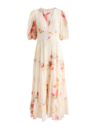 Bytimo Floral-print cotton-blend maxi dress at Collagerie