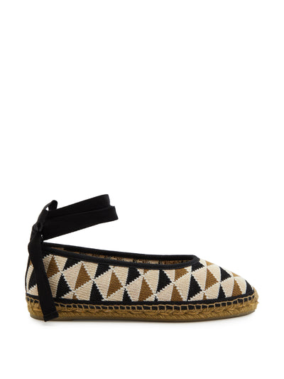 Castañer Kailan knitted espadrille flats at Collagerie