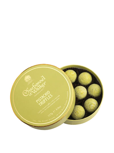 Charbonnel Et Walker Pistachio truffles at Collagerie