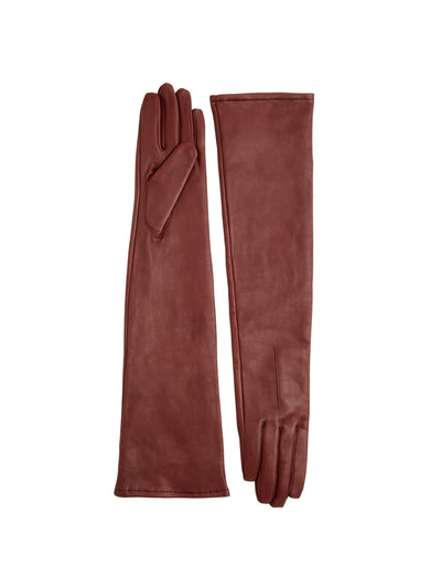 Dents Mia leather long gloves at Collagerie