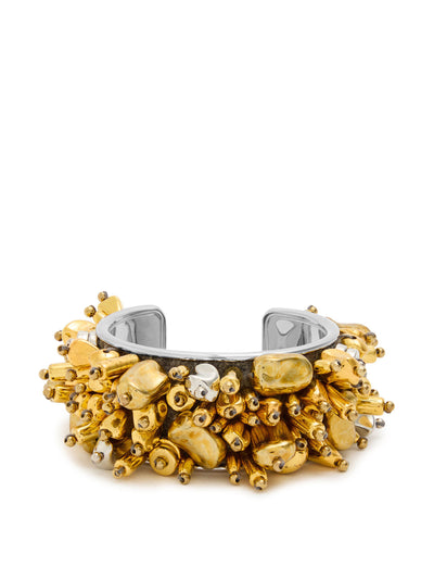 Dries Van Noten Beaded cuff at Collagerie