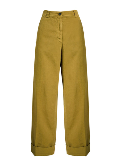 Dries Van Noten Pakora tapered-leg cotton trousers at Collagerie
