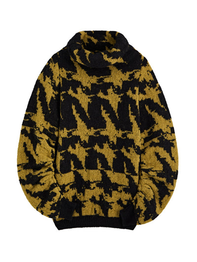 Dries Van Noten Teona intarsia alpaca-blend jumper at Collagerie