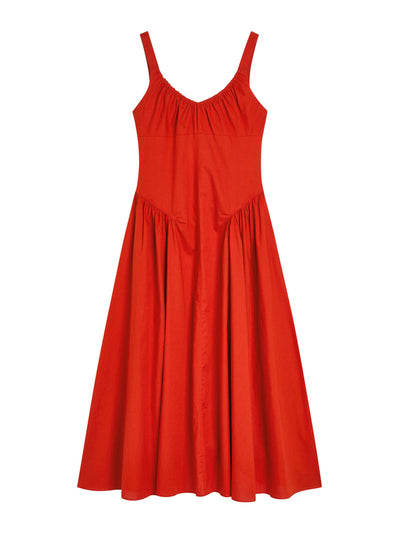 Faithfull The Brand Olas cotton midi dress at Collagerie