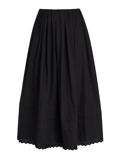 Faithfull The Brand Ruth broderie-anglaise cotton midi skirt at Collagerie