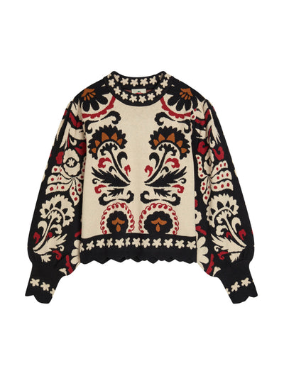 Farm Rio Jacquard knit jumper at Collagerie
