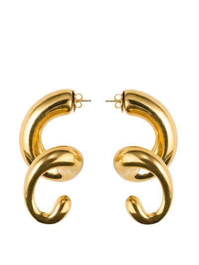 Hugo Kreit Pistil spiral earrings at Collagerie