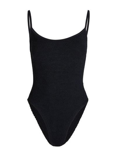 Hunza G Pamela crinkle swimsuit at Collagerie