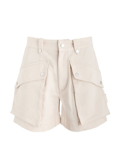 Isabel Marant Étoile Jemmy cotton-canvas shorts at Collagerie