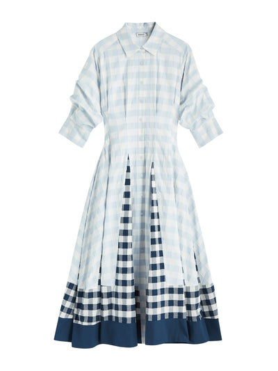 Jonathan Simkhai Jazz gingham cotton midi dress at Collagerie
