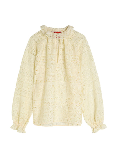 La DoubleJ Lacey cerere blouse at Collagerie