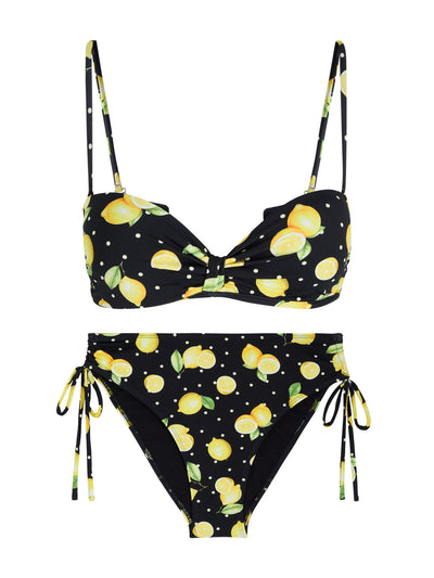 Leslie Amon Caro printed bikini at Collagerie