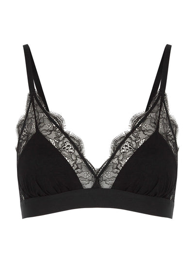 Love Stories Love Lace black soft-cup bra at Collagerie