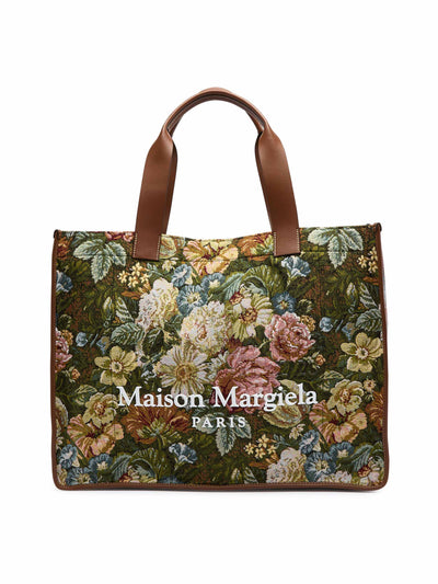 Maison Margiela Cabas patchwork canvas tote at Collagerie