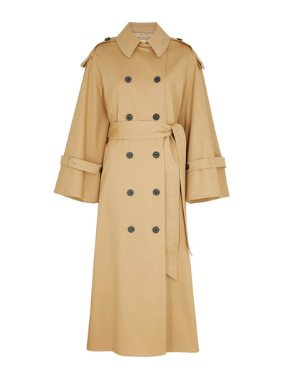 By Malene Birger Alanis stretch-cotton trench coat at Collagerie