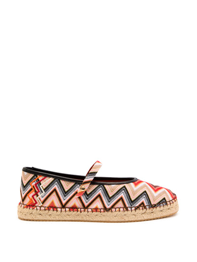Missoni Lola suede espadrille flats at Collagerie