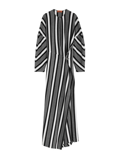 Missoni Striped-intarsia wool maxi dress at Collagerie
