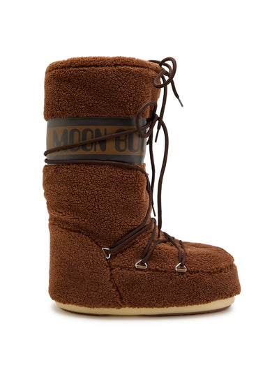 Moon Boot Icon fleece mid-calf snow boots at Collagerie