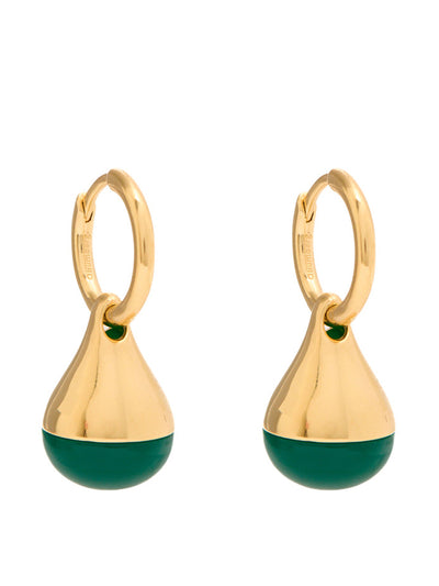Otiumberg Stilla 14kt gold vermeil hoop earrings at Collagerie