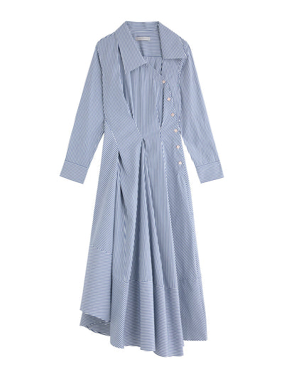 Palmer//Harding Hold Close cotton-poplin midi shirt dress at Collagerie