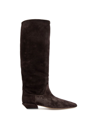 Paris Texas Bettina 25 suede knee-high boots at Collagerie