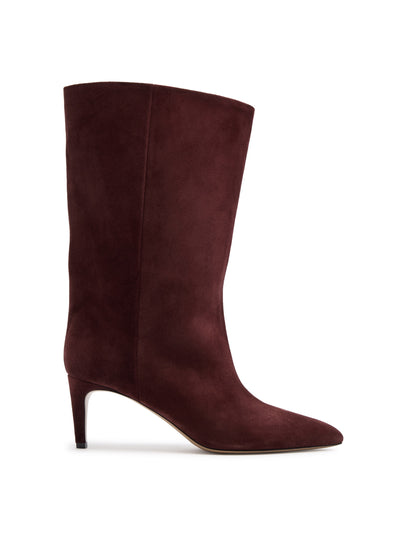 Paris Texas Stiletto 60 suede mid-calf boots at Collagerie