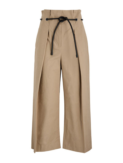 3.1 Phillip Lim Origami cropped stretch-cotton trousers at Collagerie