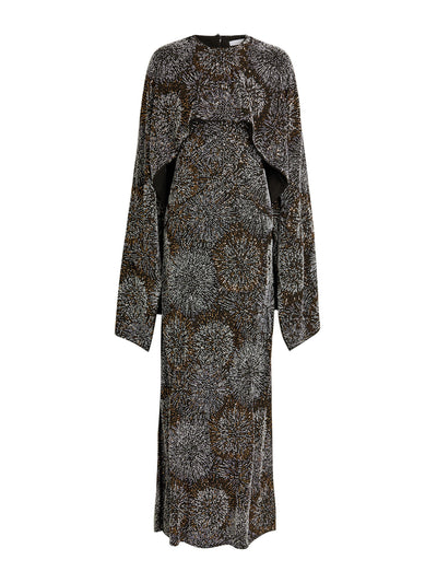 Rabanne Embellished cape gown at Collagerie