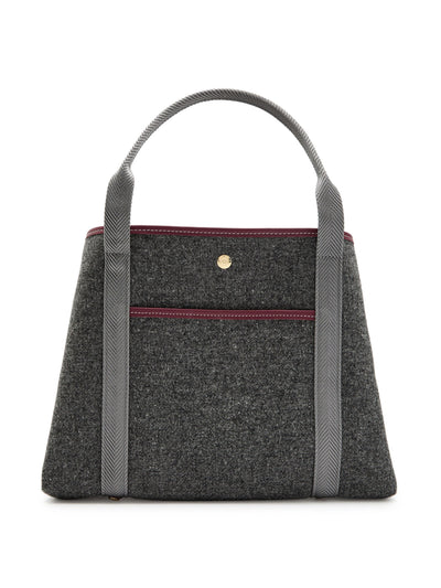 Rue De Verneuil Traversée M Pocket wool tote bag at Collagerie