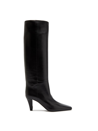 Saint Laurent Jill 75 leather knee-high boots at Collagerie