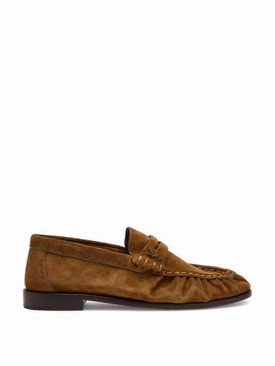Saint Laurent Le Loafer 15 suede loafers at Collagerie