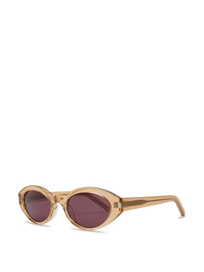 Saint Laurent Oval-frame sunglasses at Collagerie