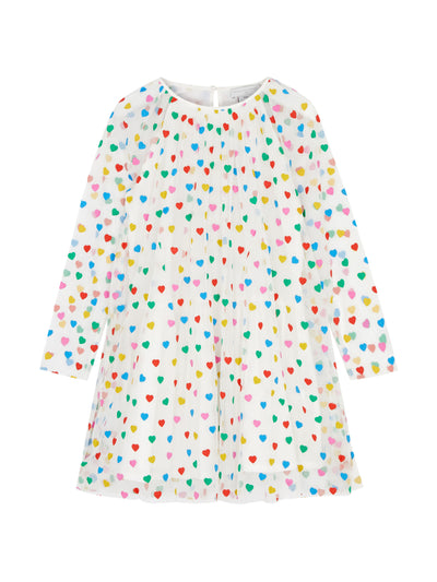 Stella Mccartney Kids Heart tulle dress at Collagerie