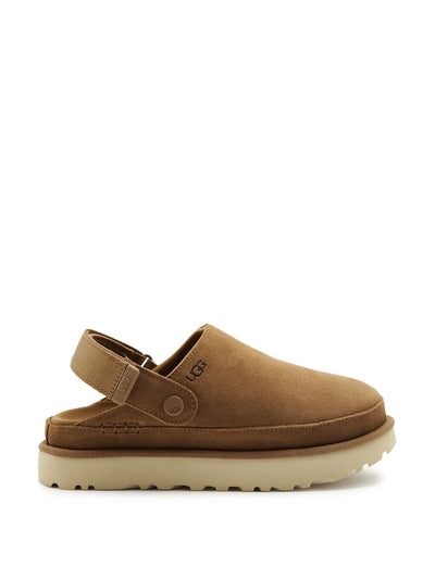 Ugg Goldenstar Clog suede sliders at Collagerie