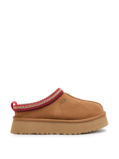Ugg Tazz suede platform mules at Collagerie