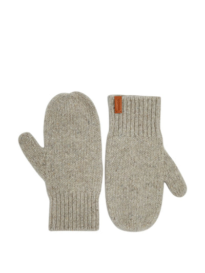 Vince Donegal cashmere mittens at Collagerie