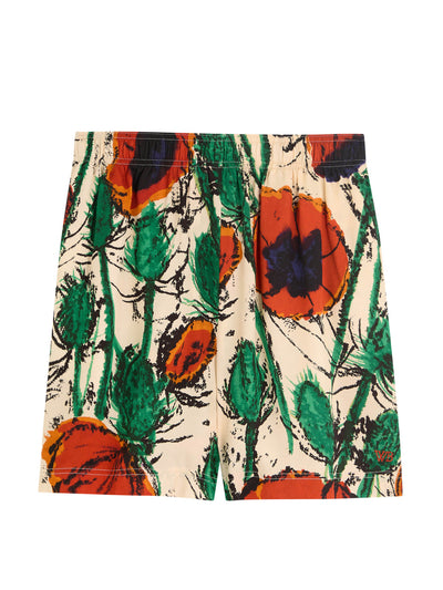 Wales Bonner Ocean satin-twill shorts at Collagerie