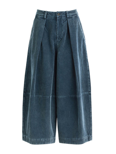 YMC Deadbeat cropped corduroy trousers at Collagerie